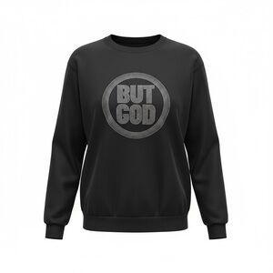 Elegant Black Graphic Sweater